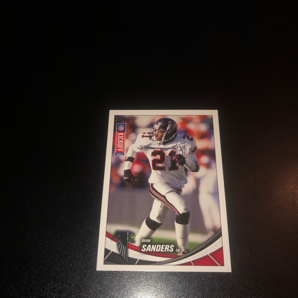 Deion Sanders Football Card
